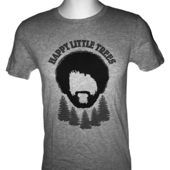 NWOT Bob Ross Short Sleeve Tee - Picture 3 of 6